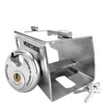 Schlüsselschloss / Silber