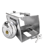 Schlüsselschloss / Silber