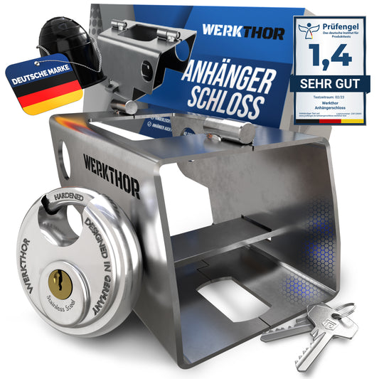 Cadenas à pendentif avec serrure à clé - argent