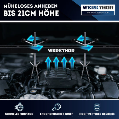 Motorbrücke 500kg massiv für PKW