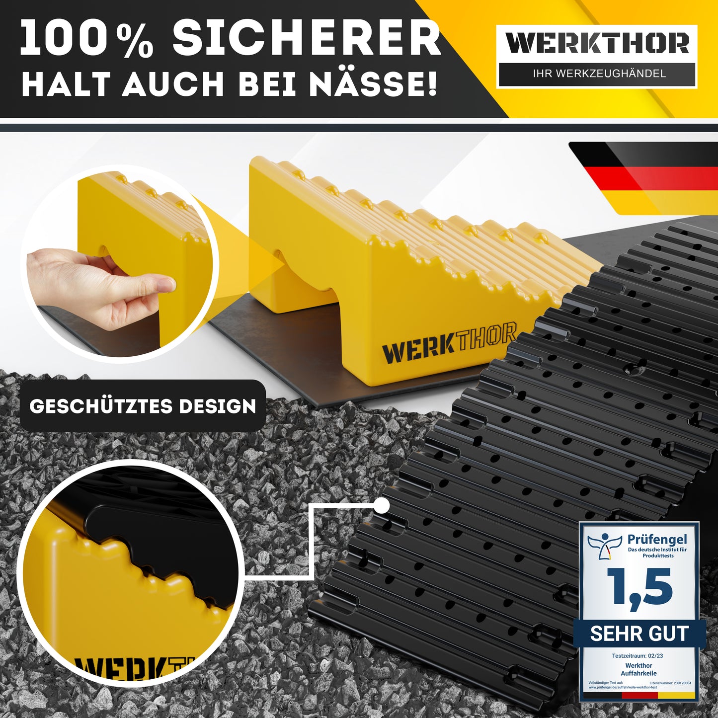 Rampes à variation continue jusqu'à [<13,5t], sac de transport inclus