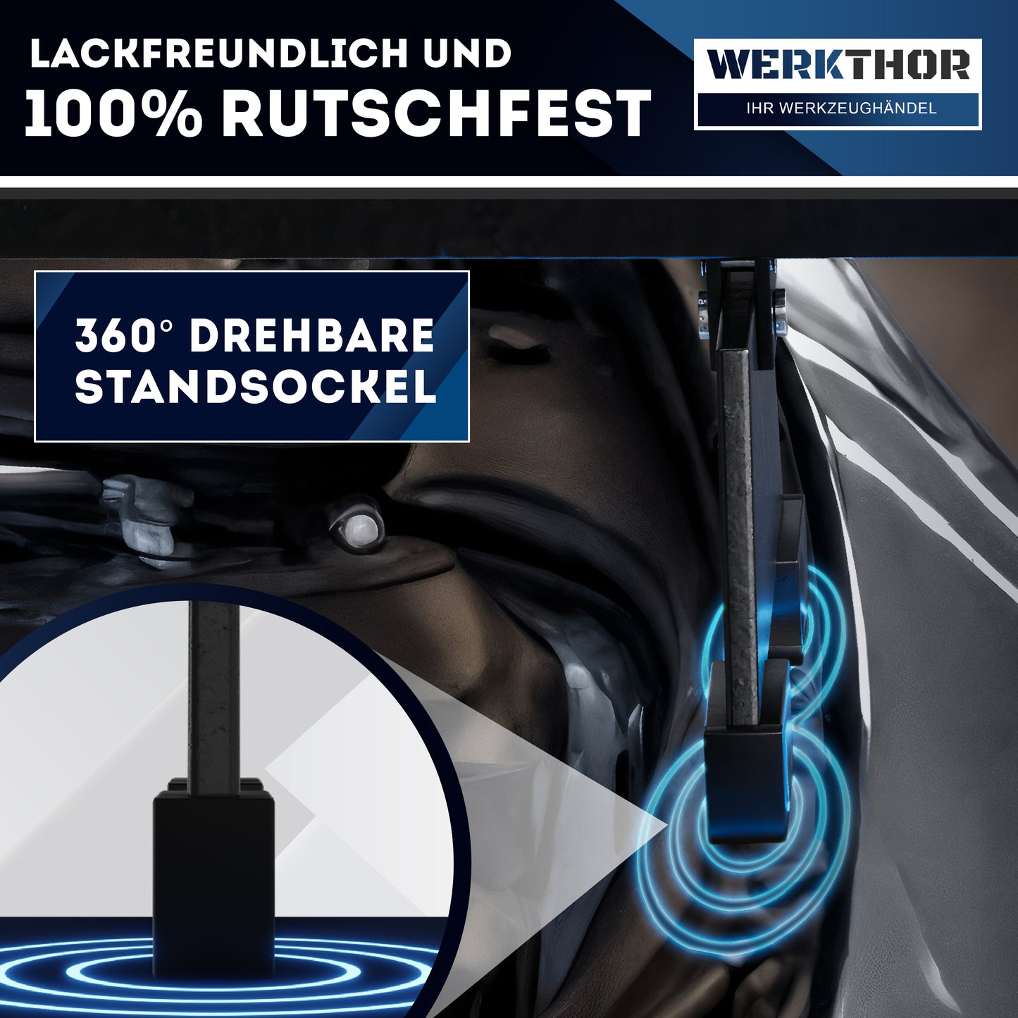 Motorbrücke 500kg massiv für PKW