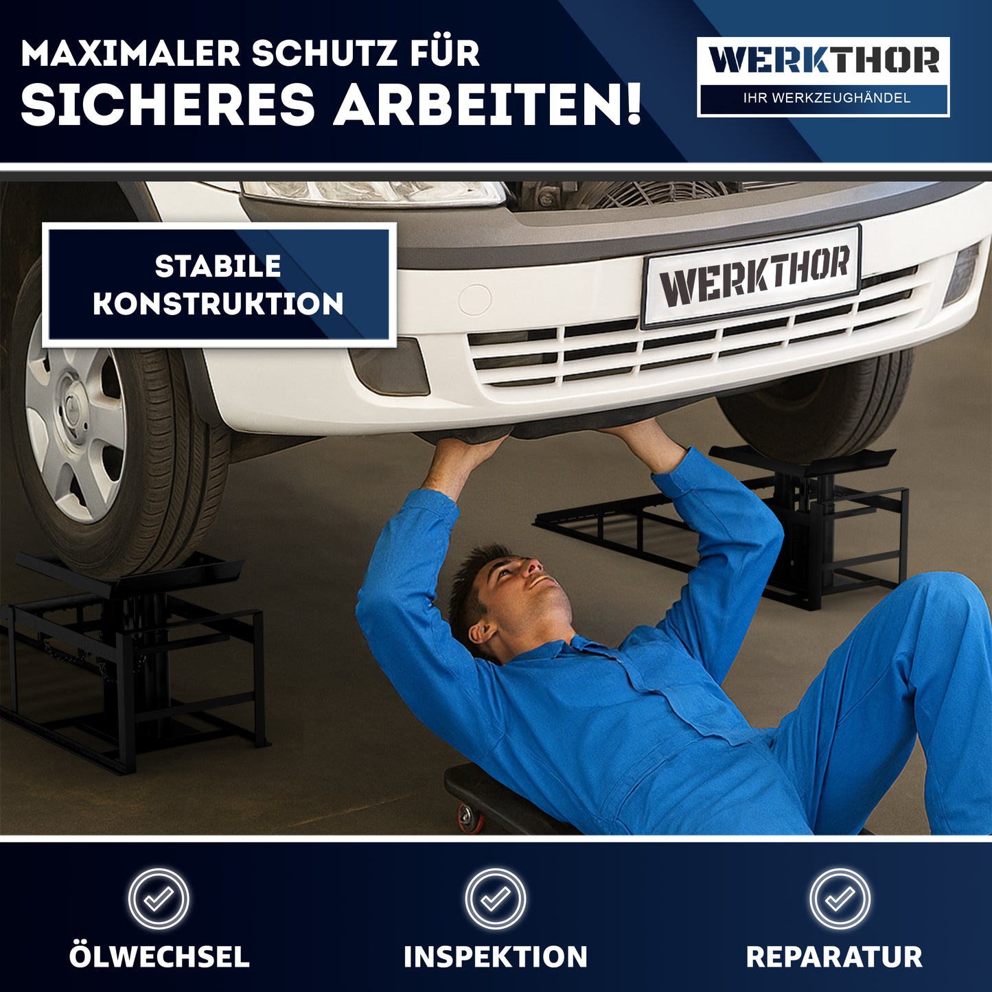 Rampe de chargement hydraulique jusqu'à 4T [jeu de 2]