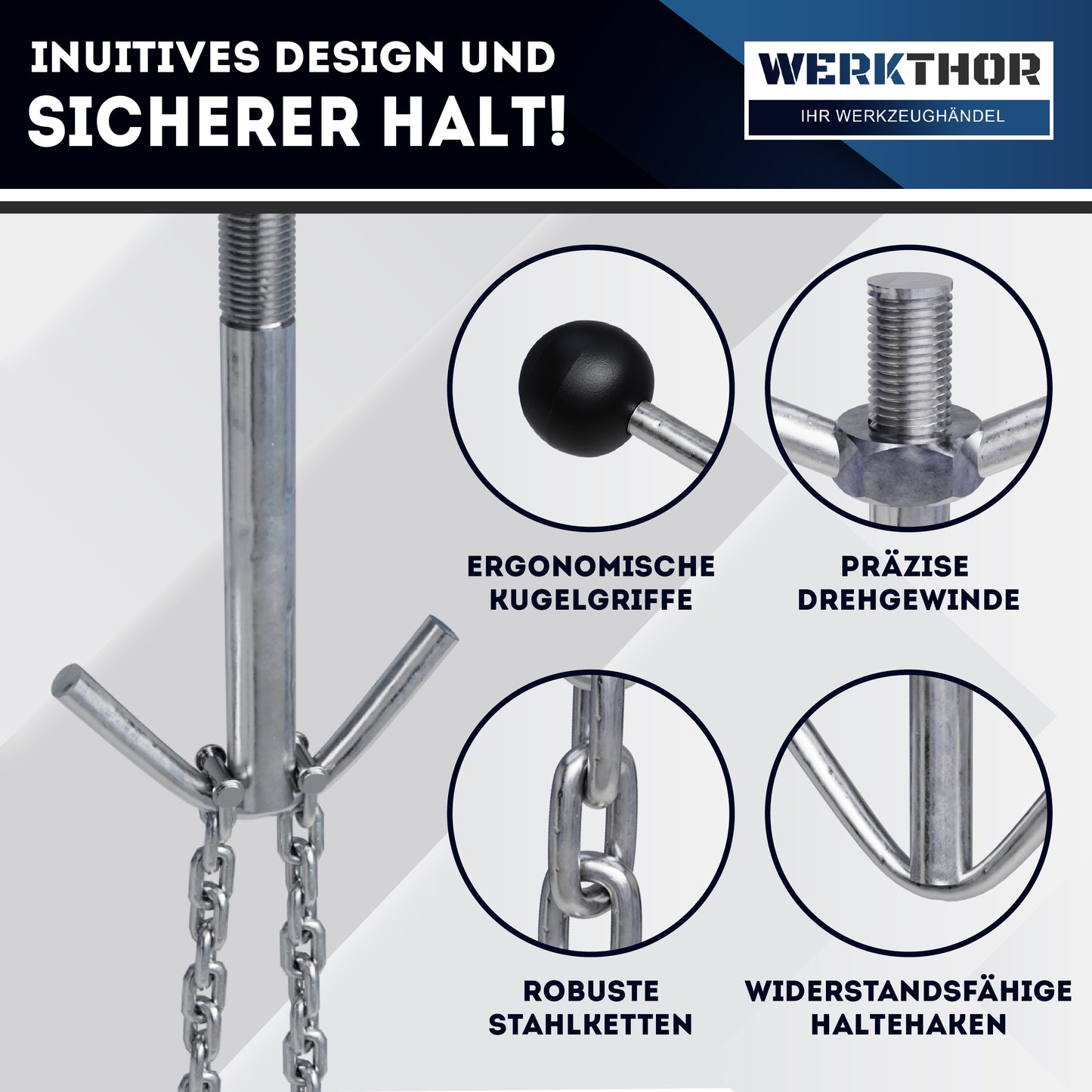 Motorbrücke 500kg massiv für PKW