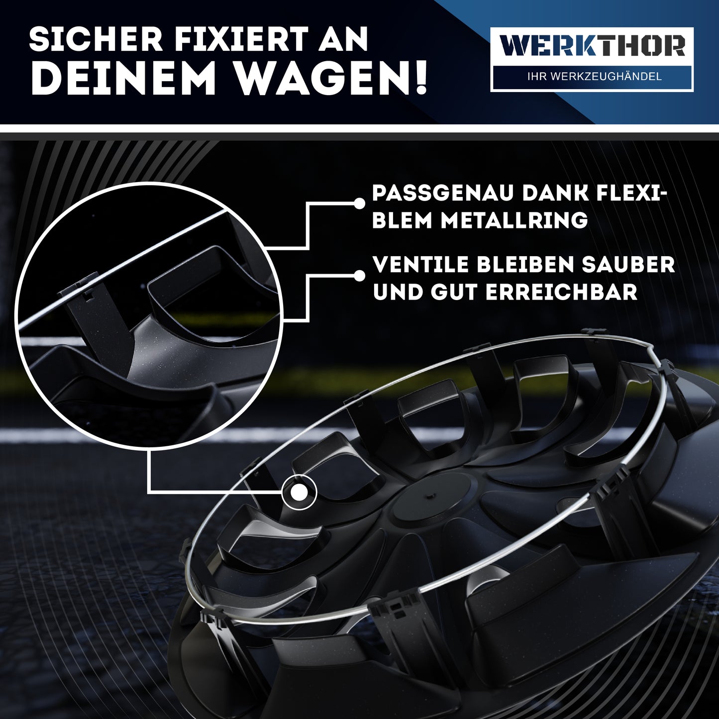 Radkappen 13-16 Zoll [4er Set]