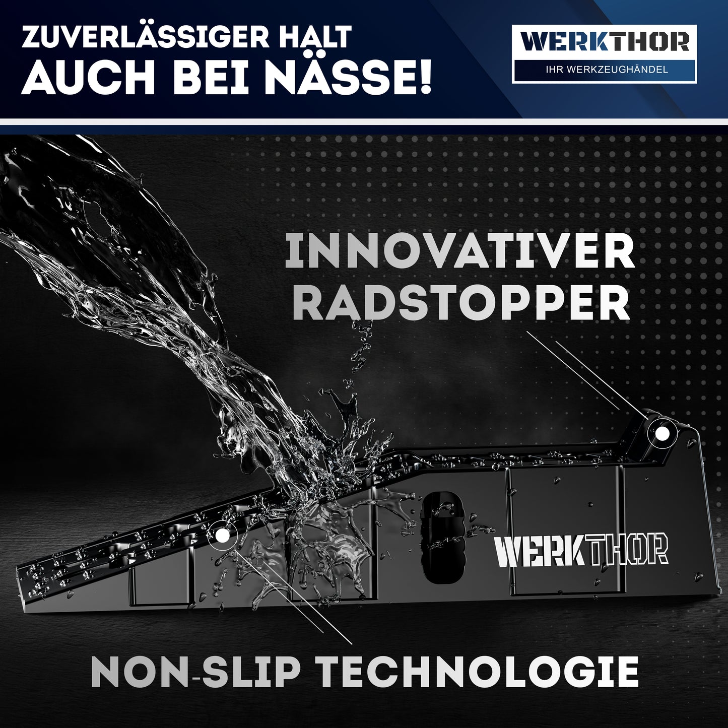 KFZ Rampe [2er Set] - Auffahrrampen für maximalen Halt bis [<5t]