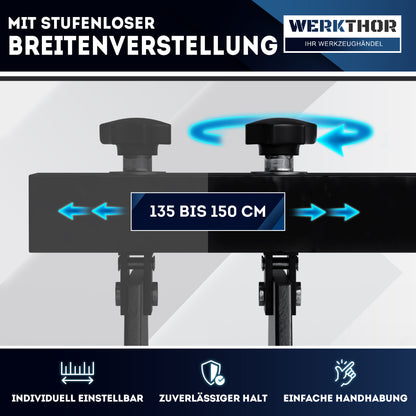 Motorbrücke 500kg massiv für PKW