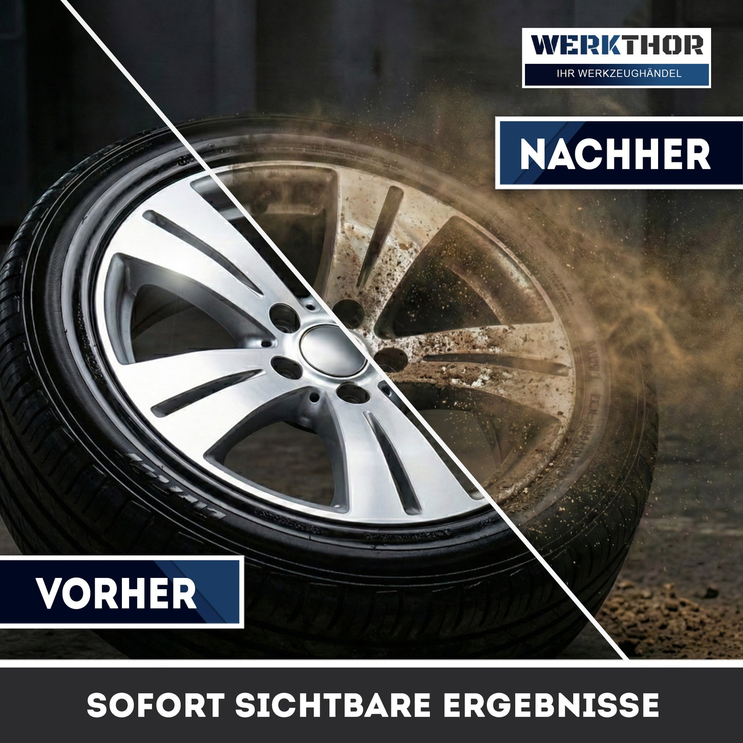 Sandstrahlkabine 94,8 Liter - für Holz & Metall