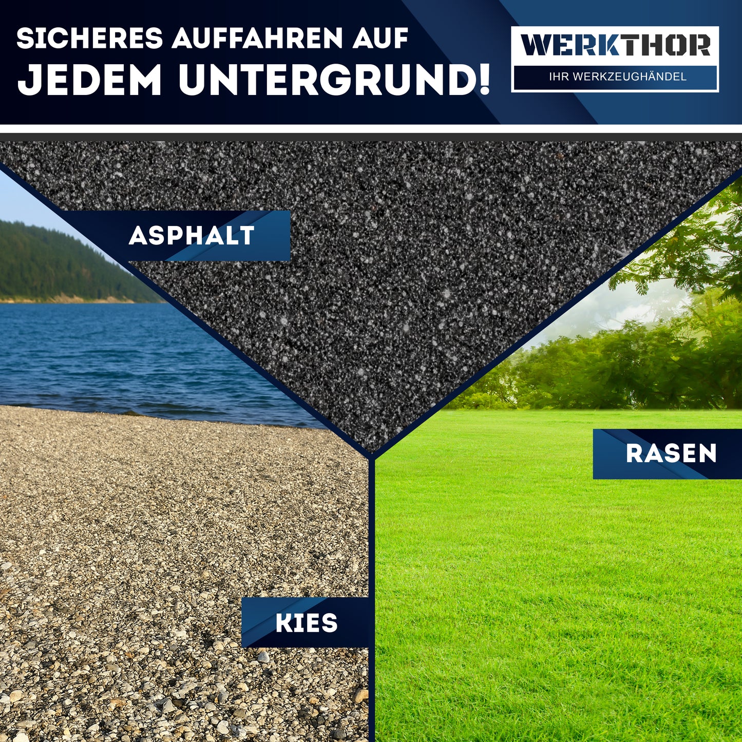 Rampe de chargement en métal [lot de 2] - rampes de chargement jusqu'à [<3t]