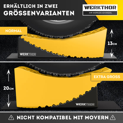 Rampes à variation continue jusqu'à [<13,5t], sac de transport inclus