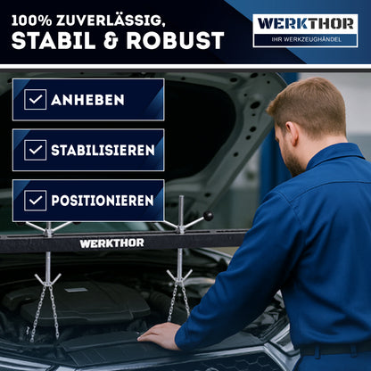 Motorbrücke 500kg massiv für PKW