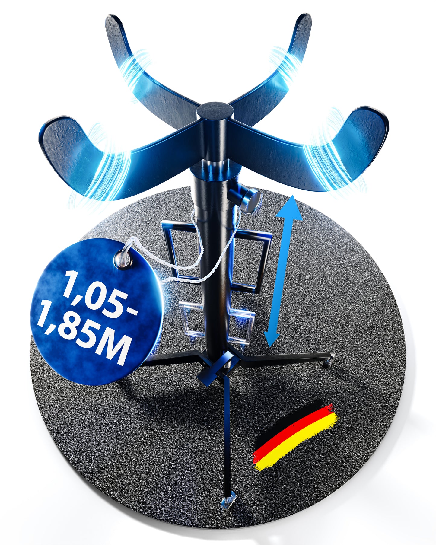 Getriebeheber 500kg hydraulisch & verstellbar 113-195 cm